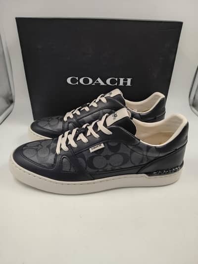 Coach sneekers black crocodile