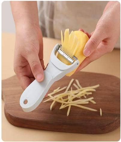 2-In-1 Peeling Knife Kitchen Multi-Purpose Peeling Tool for Fruits And Vegetables Potato And Fruit Slicer Two-Piece Peeling And Shredding Set