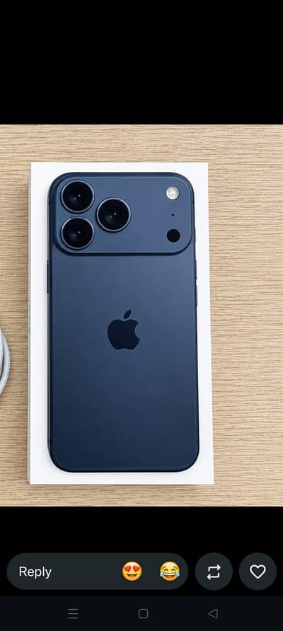 Apple iPhone 17 Pro Max 256gb PTA Approve