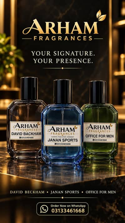 Arham Fragrances – Men’s & Women’s Perfumes