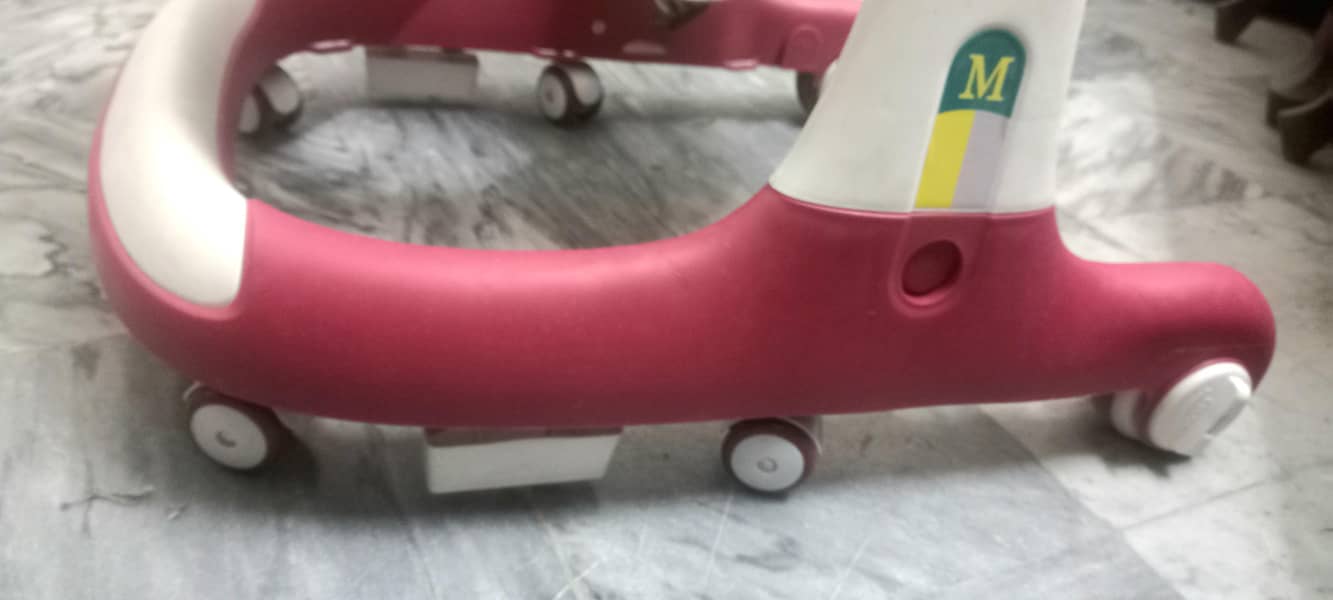 Solid Plastic Walker with Music anti slip 3