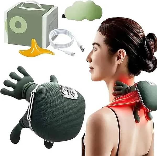 Multifunctional Handheld Relaxation Device with Five-Finger Design for Neck and Shoulder Comfort