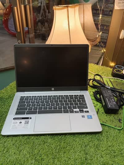 HP Chromebook 14 Silver N5030