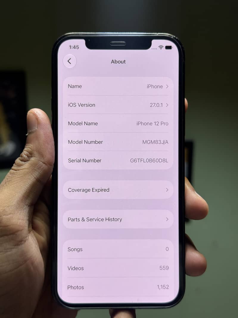 Apple iPhone 12 pro 8