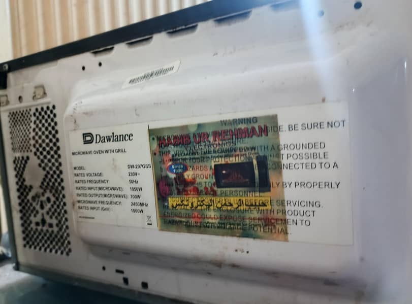 Dawlance microwave Black 1