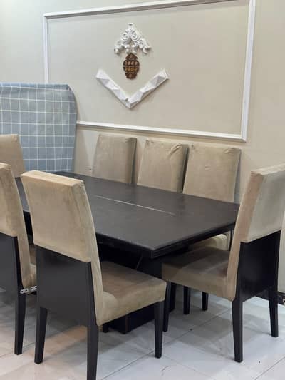 8 chairs dinning table solid wood seesham