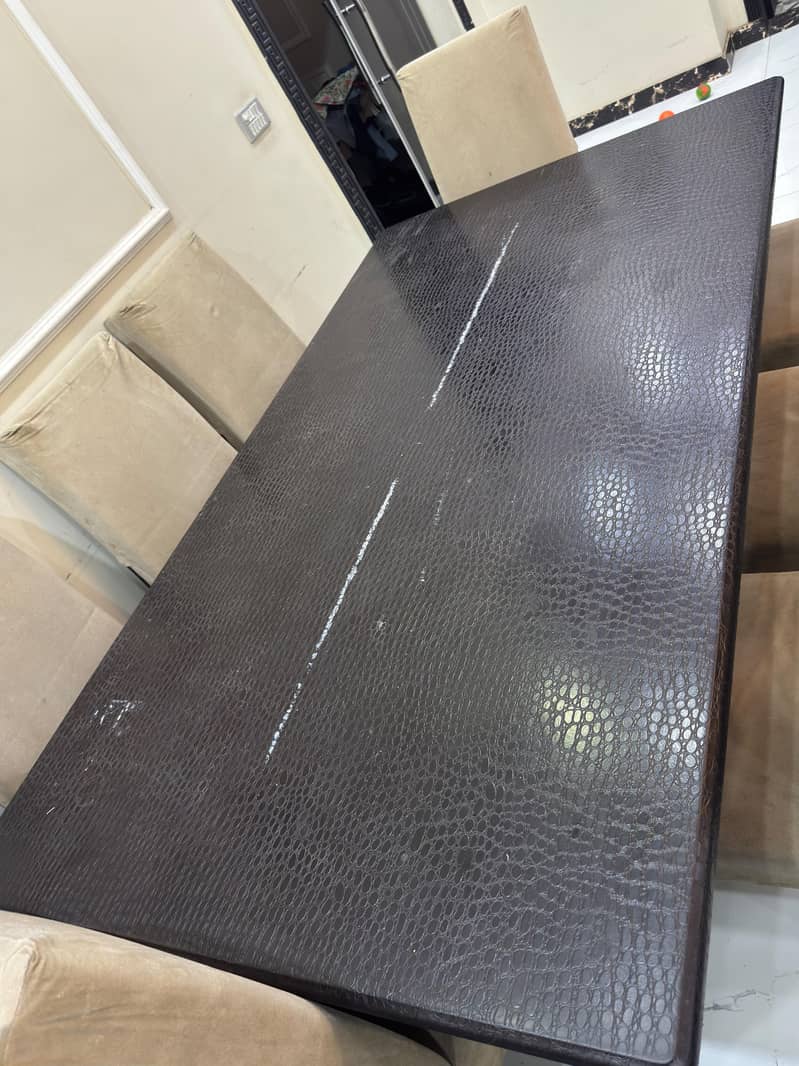 8 chairs dinning table solid wood seesham 3