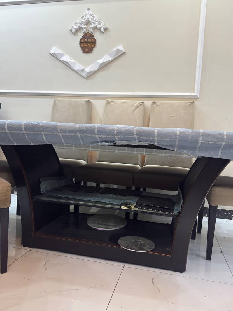 8 chairs dinning table solid wood seesham 8