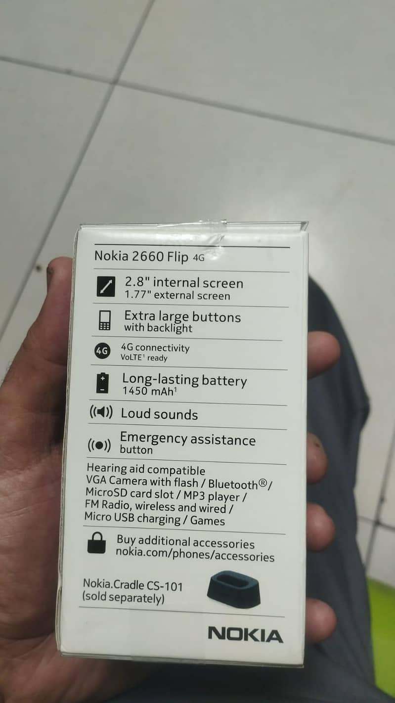 Nokia 2660 flip mobile 1