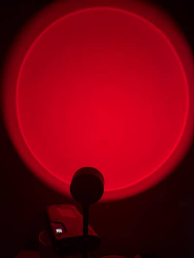 RGB lamp prohection for walls Imported