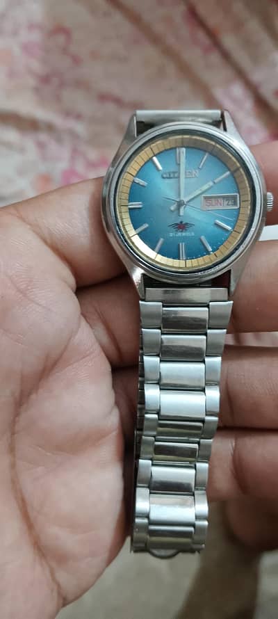 Vintage Citizen Automatic Watch 21 Jewels Japan