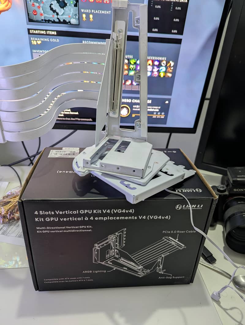 Lian Li Vertical Bracket and Gen 5 Riser Cable 2