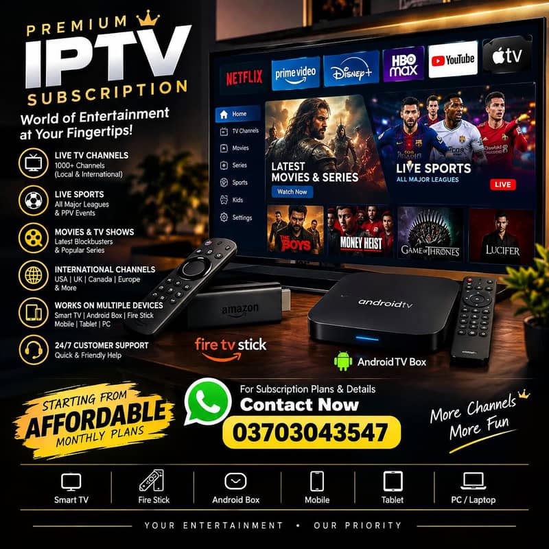 Android TV Box | Smart TV Experience | IPTV & Streaming 0