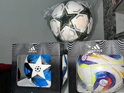 All type of footballs available!