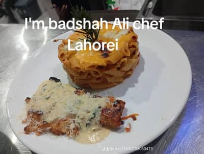 I'm chef need job only Lahore Gulberg office restaurant waly rbta kry