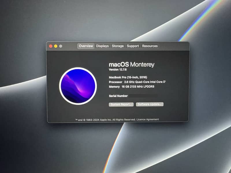 Macbook Pro 15.6 1