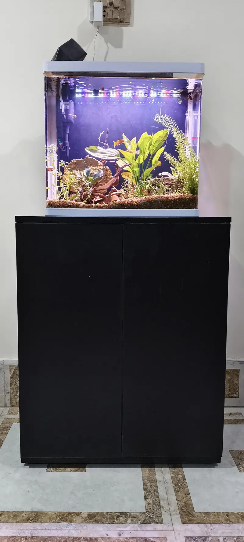 Planted Fish Aquarium Set Auto filtration Minjiang MJ-468 — photo 2