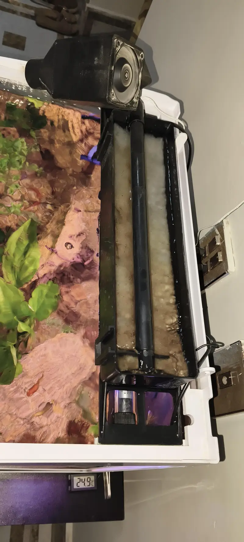 Planted Fish Aquarium Set Auto filtration Minjiang MJ-468 — photo 8