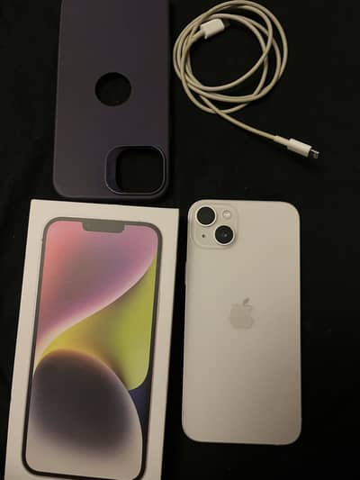 iPhone 14 Plus -256 GB -Mint Condition- All accessories included 9/10