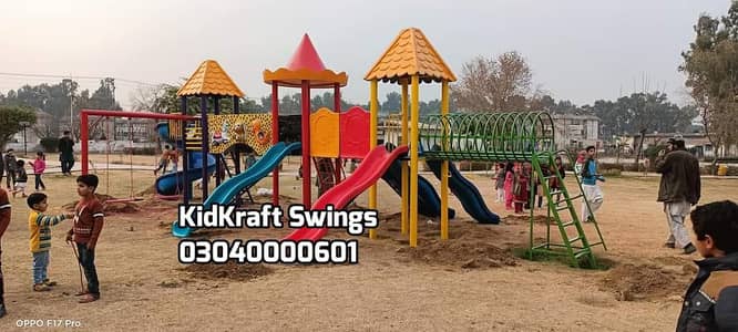 Trampoline, Kids Slides, Playbooster, Gazebo, Bench,  Seesaw, Climber