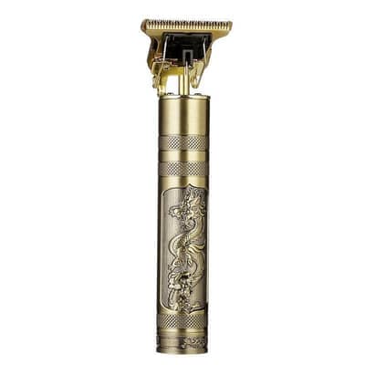 Rechargeable Hair Trimmer For Men - Brown Silver - 1000mAh Battery