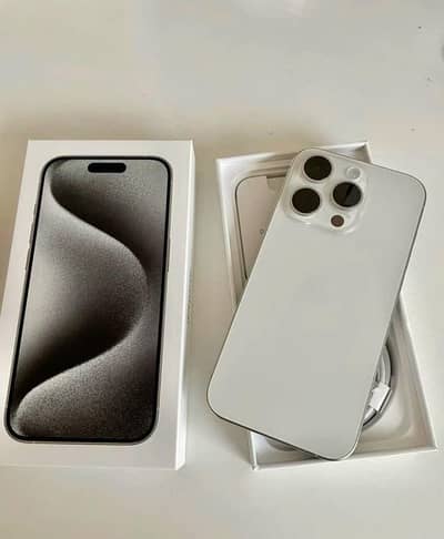 15 Pro PTA 128 LLA 9.8/10 94% BH Original with Original Box Cable