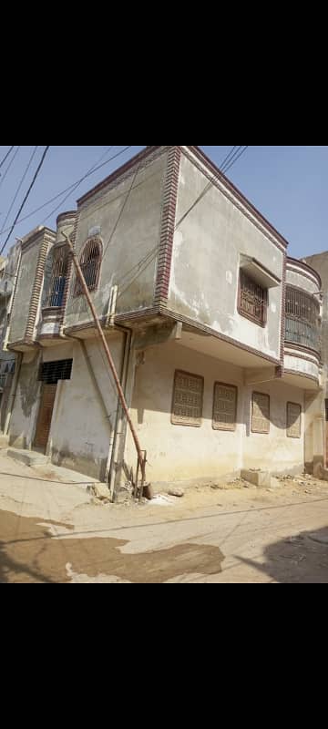 North Karachi sector 7D3 120 Gaz G+1 west oppin corner 36/24 fit gali bahtreen bna
