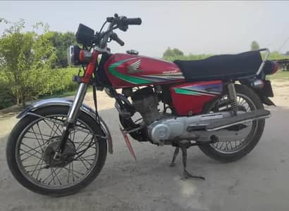 Honda CG 125 model 2014/15 Rigstration copy hay Golden number 125 lga.