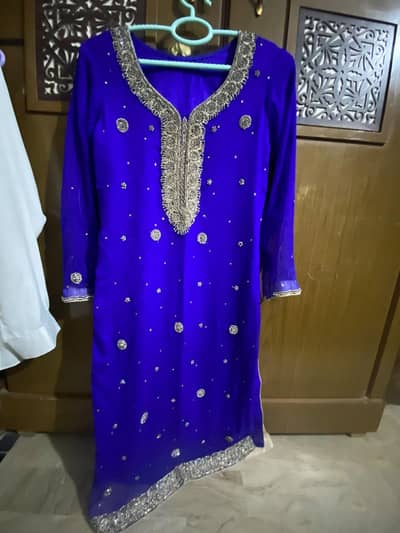 dress with heavy work