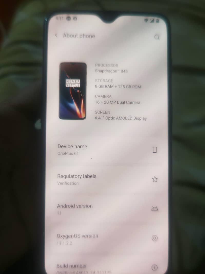 One Plus 6T 2