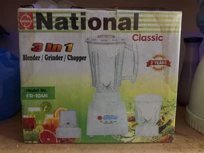 National Completely new