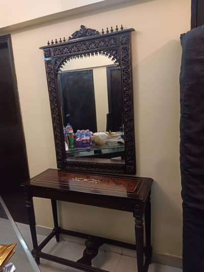 wooden original console