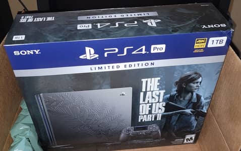Limited Edition The Last of Us Part II PlayStation 4 Pro