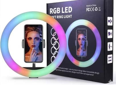 RGB LED multi colour ring light MJ-30 this light is so premium quality