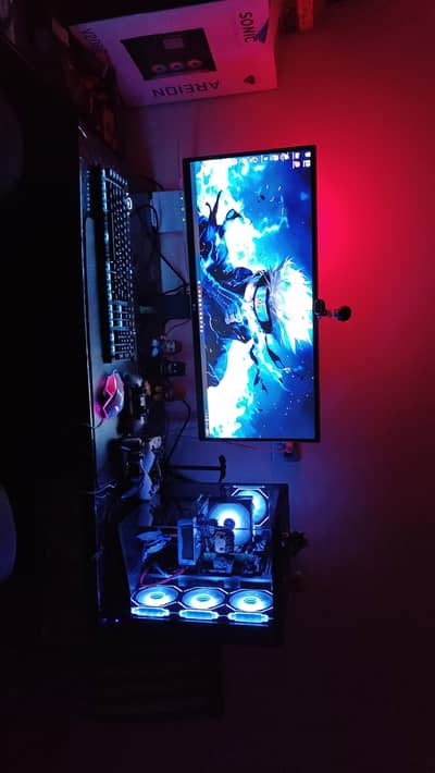 Ultimate Gaming & Editing PC Ryzen 5 5600| B 550 AORUS PRO rx 590 8gb