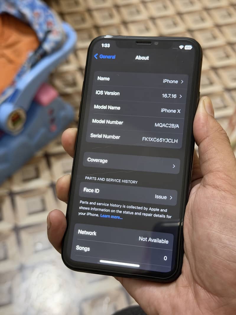 iPhone X 64Gb 6
