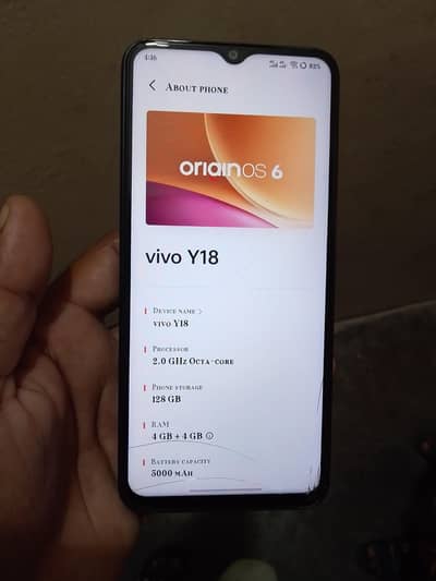 Vivo Y18 , complete box