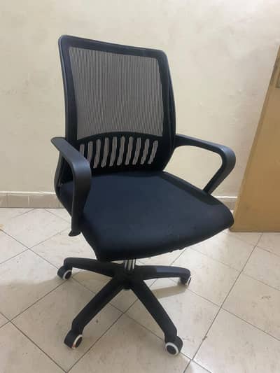 Modern Study/Office Table & Chair For Sale