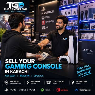 Sell PS4|PS5|XBox To Us. Buying Gaming Consoles in Karachi Best Rates