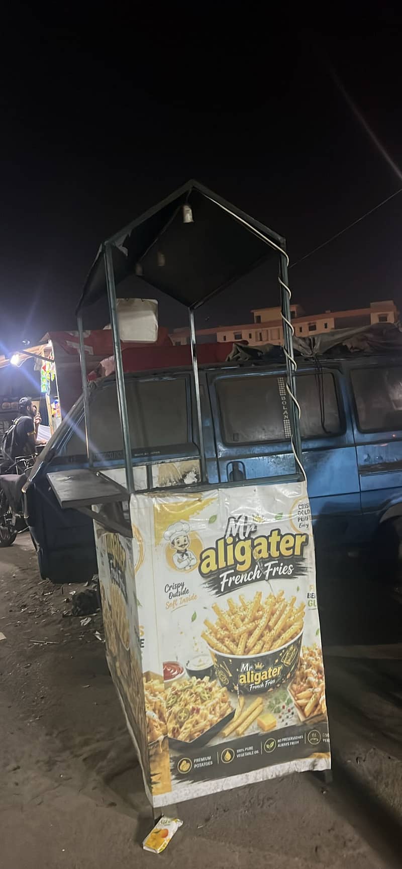 Fries counter 0