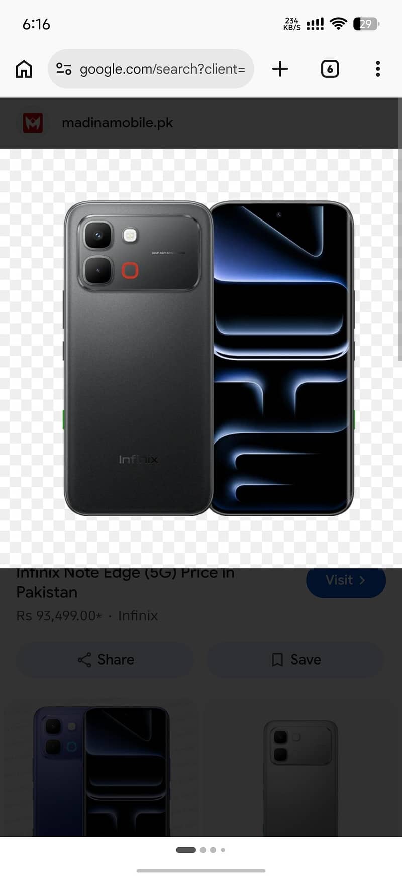 Infinix note edge 1