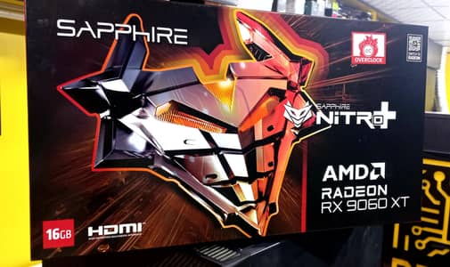 Sapphire NITRO+ RX 9060 XT OC 16 GB (Top Variant)