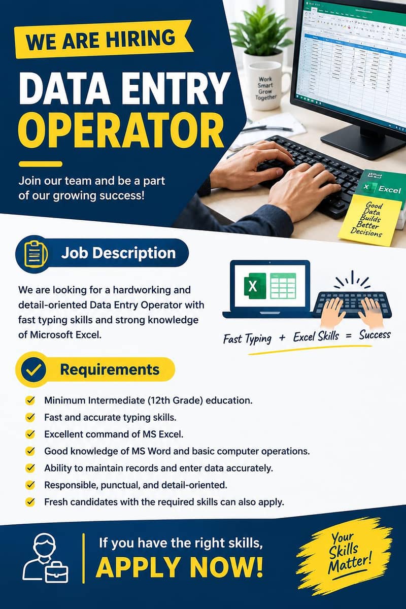 Data Entry Operator 0