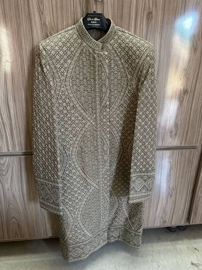 New trendy shairwani with adda work and trendy clr