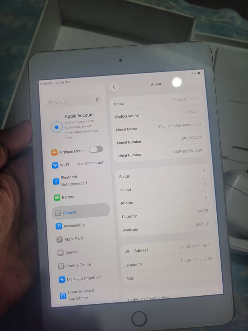 Ipad mini 5 5