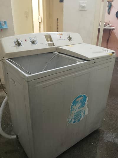 washing and dryer