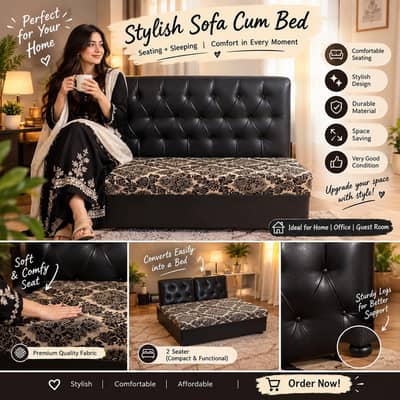 Comfortable Sofa Cum Bed