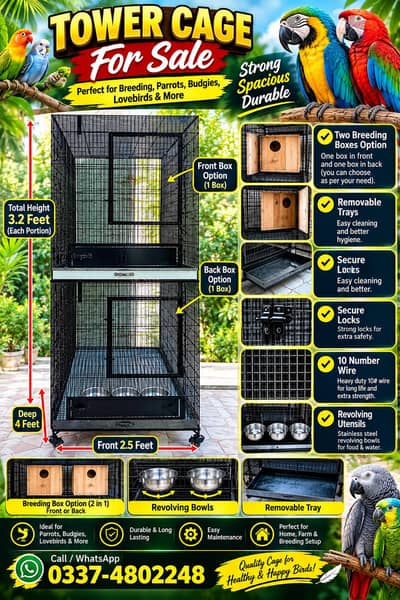 TOWER CAGE