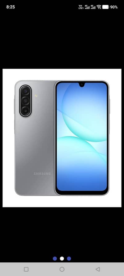 Samsung a17 Only box open 8/256
