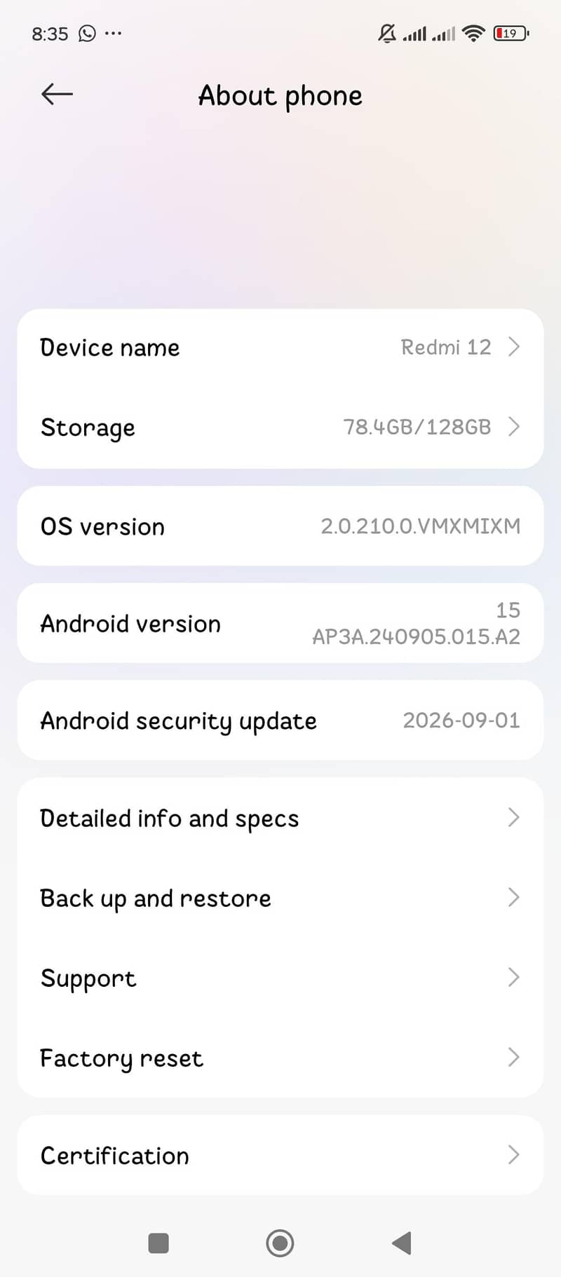 Xiaomi Redmi 12 8